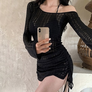 ビキニ 水着 3点セット シアートップス付き レディース 夏 韓国 大人 かわいい きれいめ おしゃれ 海水浴 プール ビーチ リゾート 体型カバー シンプル フェミニン 大人可愛い 大人女子