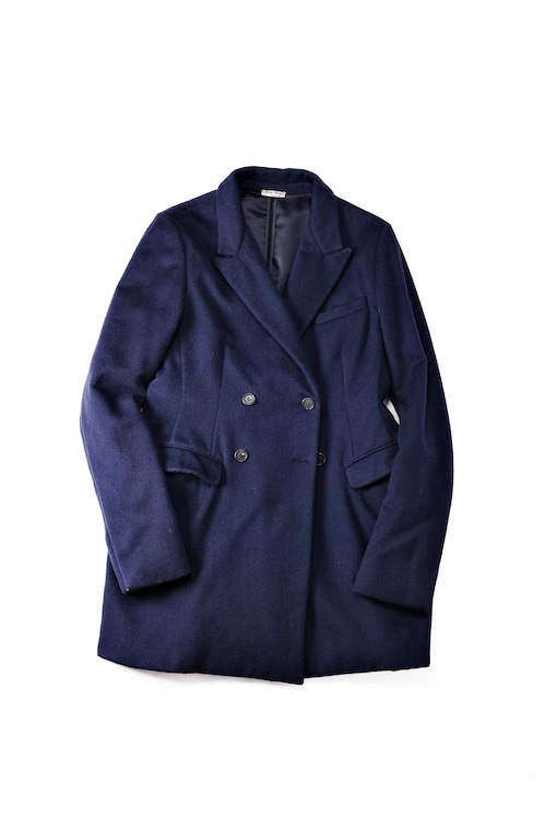 ［Early 2000's］"miu miu" Double-Breasted Tailored Coat（Designed by Miuccia Prada）