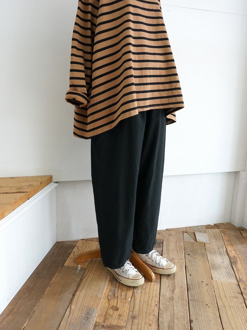 shirocon PONYサテンバギーパンツ　36 yori shirocon PONYサテンバギーパンツ