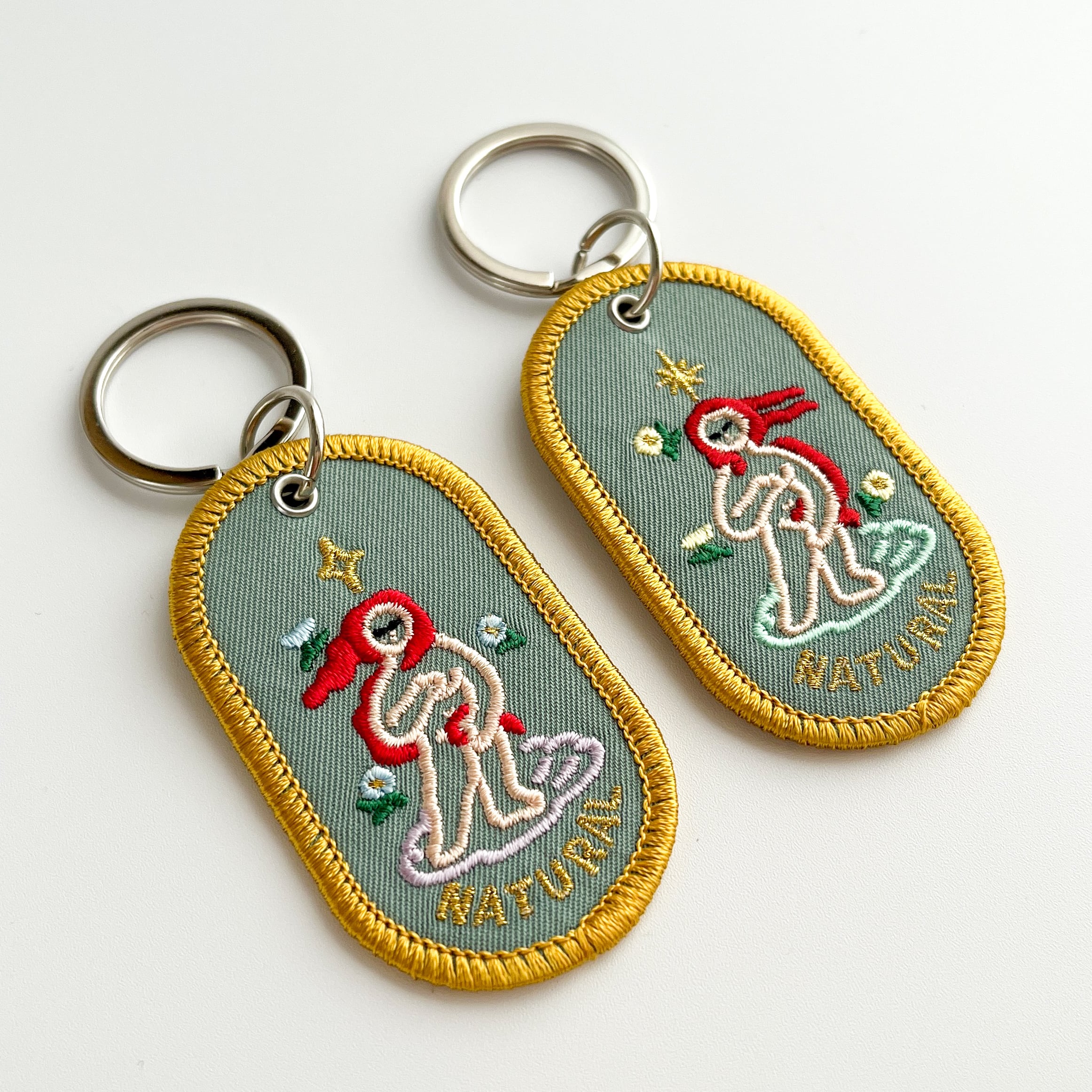 ボッティチェリ 2/8b PairKeyRing ART MUSEUM 「NATURAL」 | hmm, by