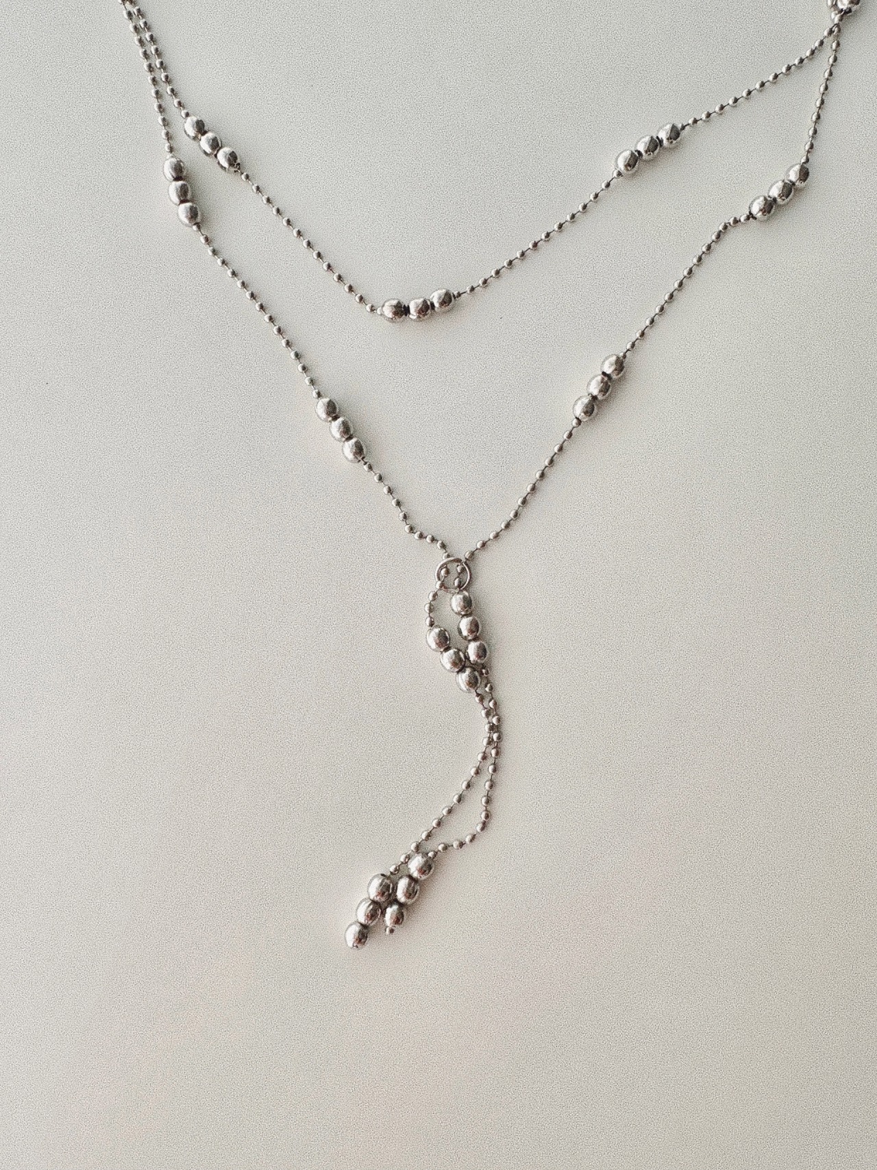 LAYERED METAL NECKLACE
