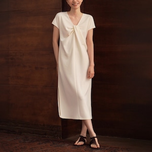 ツイストデザイン 2way ロングドレス No.6236