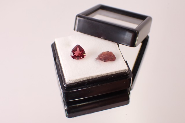 【原石セット】ガーネット　0.98ct/0.86ct　[C10‐268]