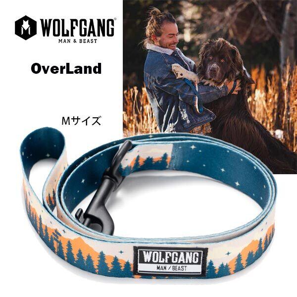 OverLand Mサイズ リード WOLFGANG ウルフギャング アメリカ 中型犬 大型犬