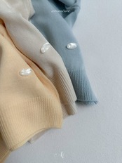 atomeme 26/SS Color Block Knit Cardigan