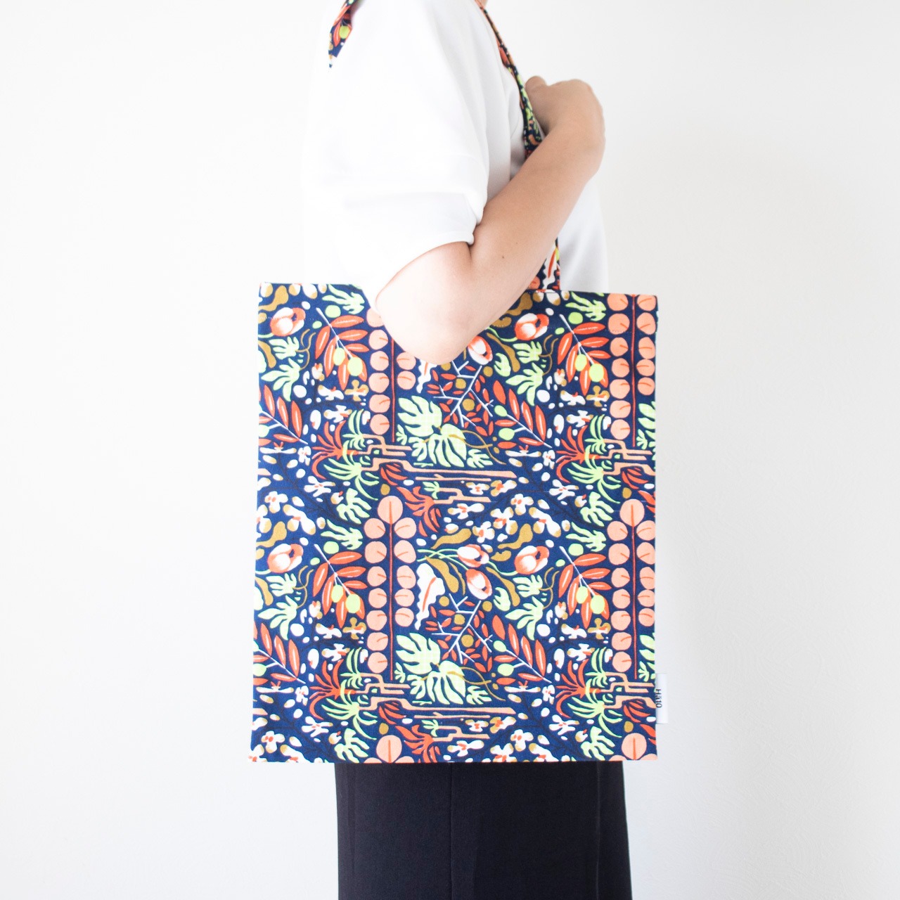 トートバッグ 【ネイビー】ブランド 日本製 ユニセックス 男女兼用 A4サイズ対応 贈り物 親子コーデ