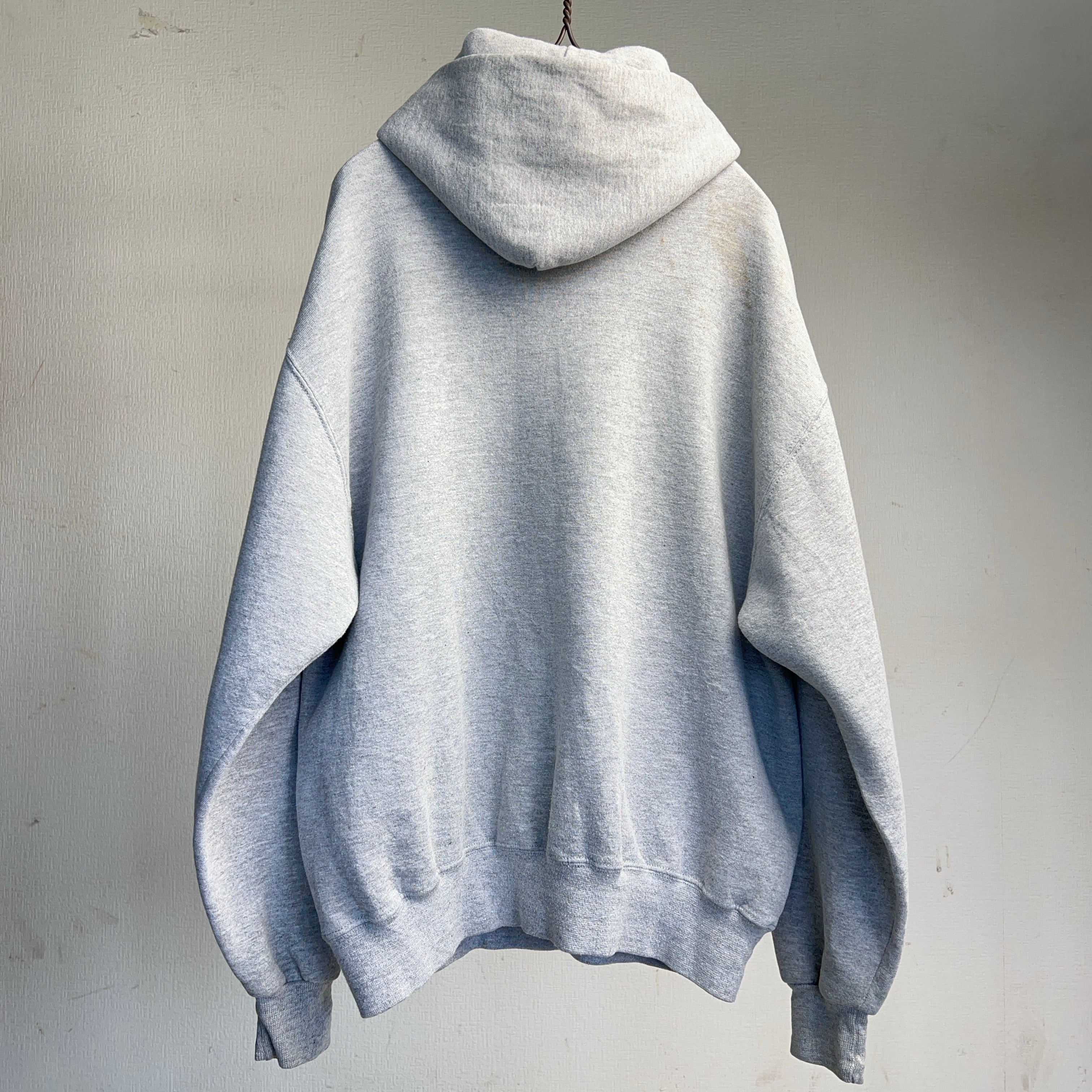 【USA製】90s ラッセルアスレティック スウェットパーカー グレー 90's Russell Athletic Hoodie Smeatshirt 90年代 ラッセル