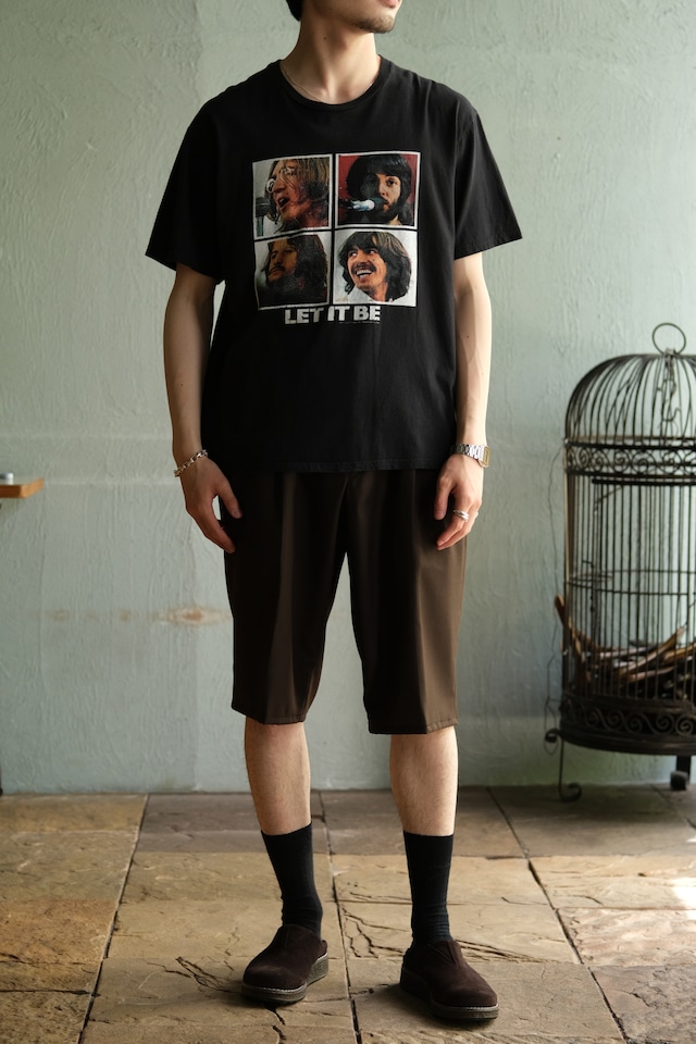 Utah/"The Beatles" LET IT BE official photo print tee shirt