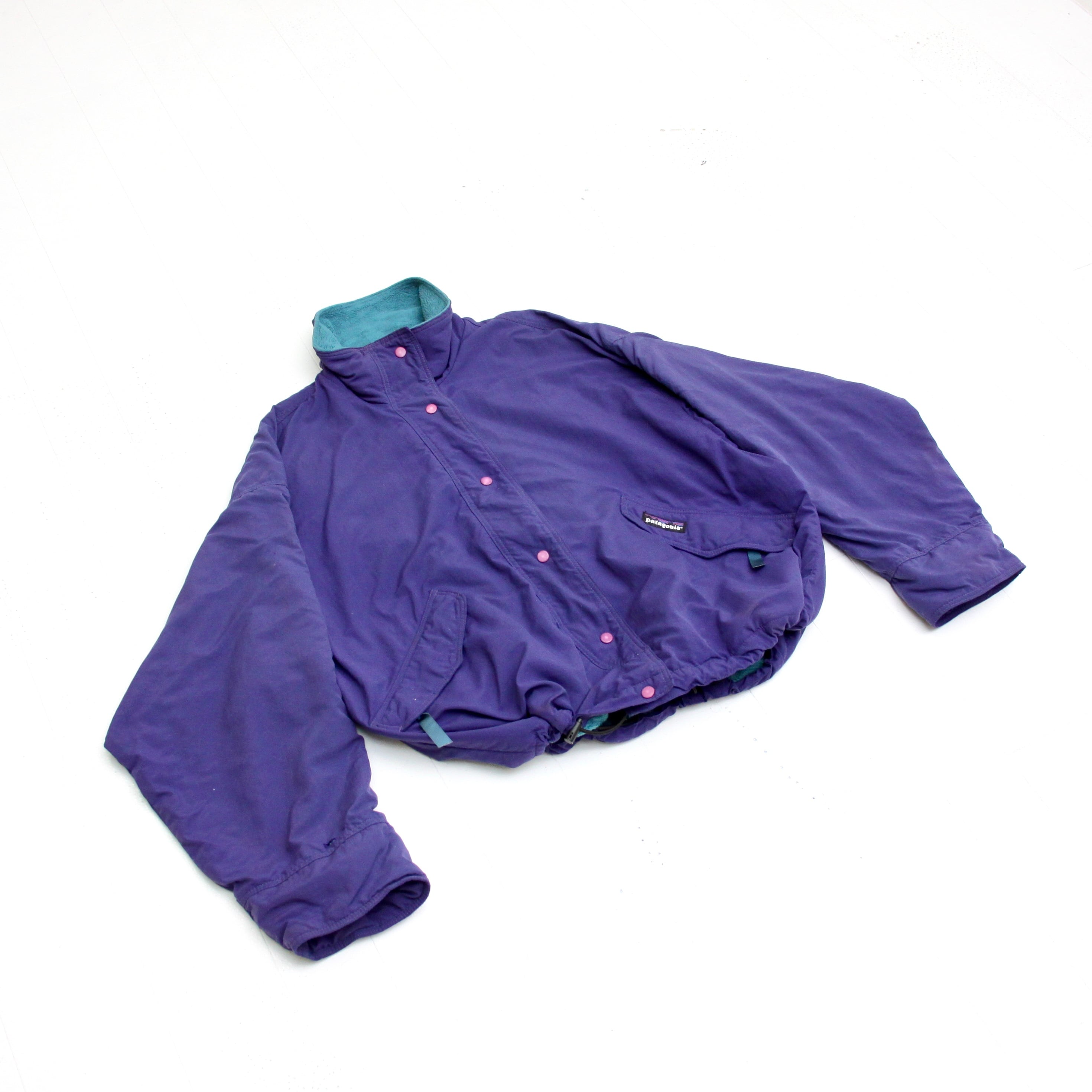 0135 / 1993's patagonia softshell capilene jacket パープル ソフト