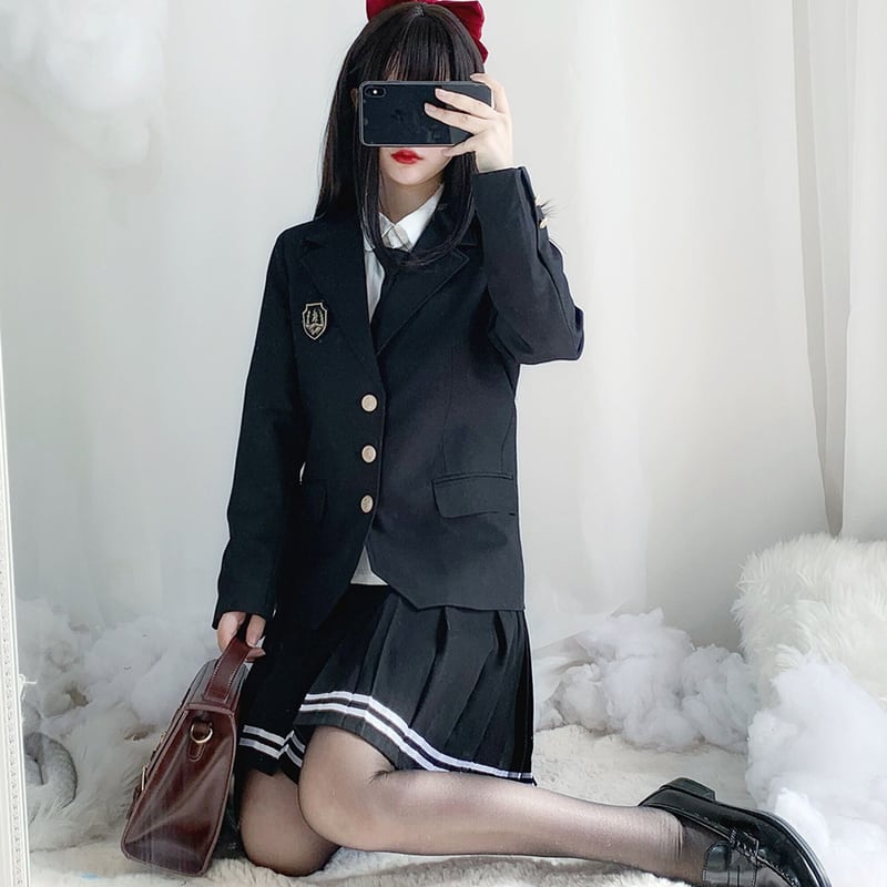 SEASONZ ゴスロリ系 病み可愛い ブレザー JKスタイル 3つボタン