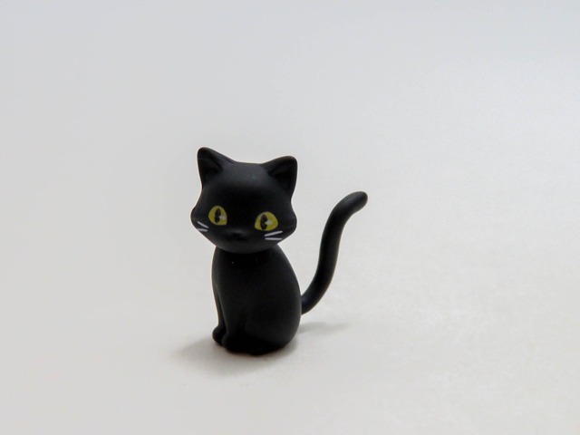 再入荷【2455】 時崎狂三 制服Ver. 小物パーツ 黒猫　ねんどろいど