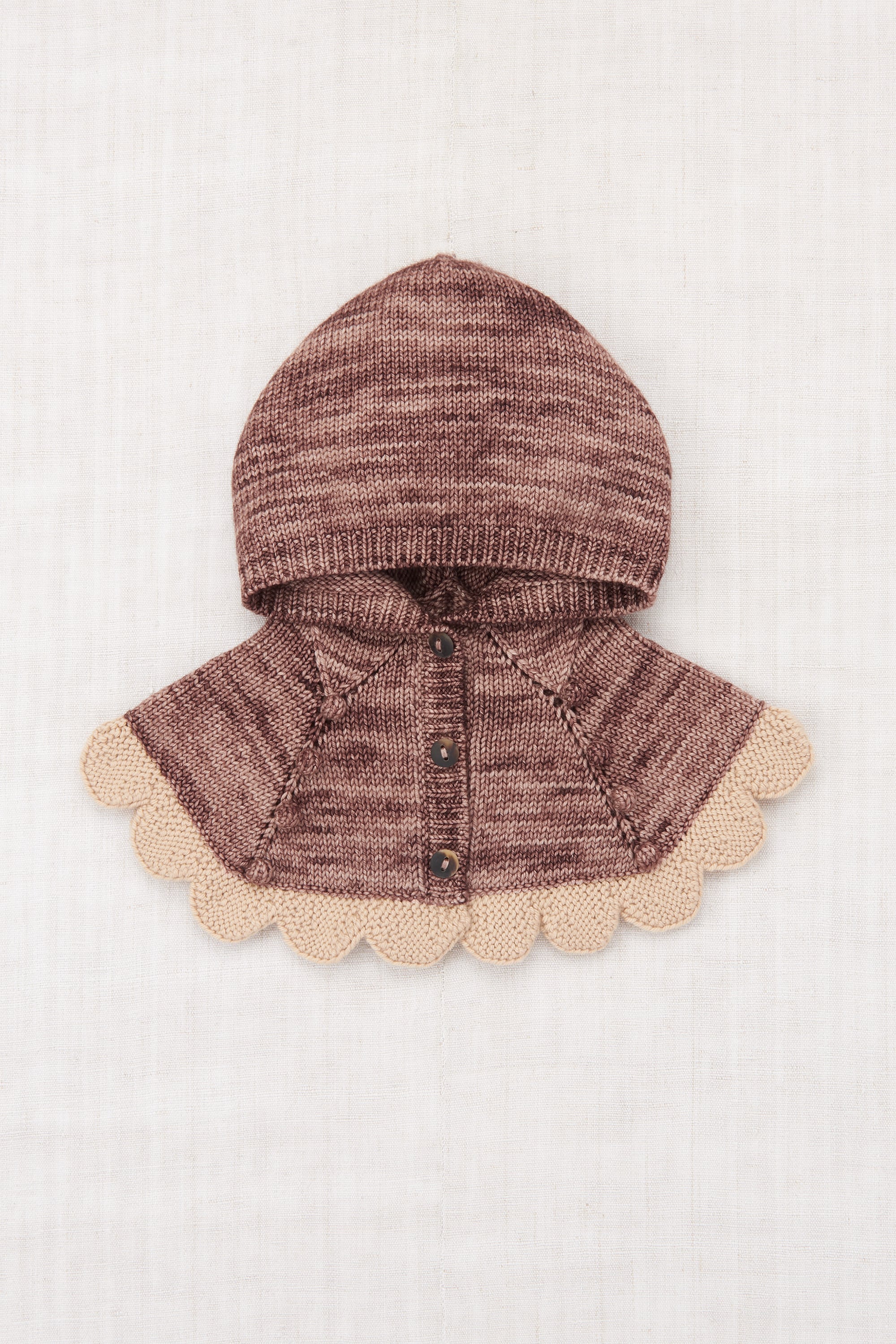 Misha & Puff Scallop Capelet Affogato 25FA Drop2 | RESONASON