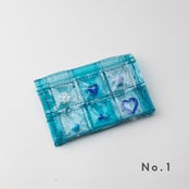 < YURIKO ETO > カードケース - blue