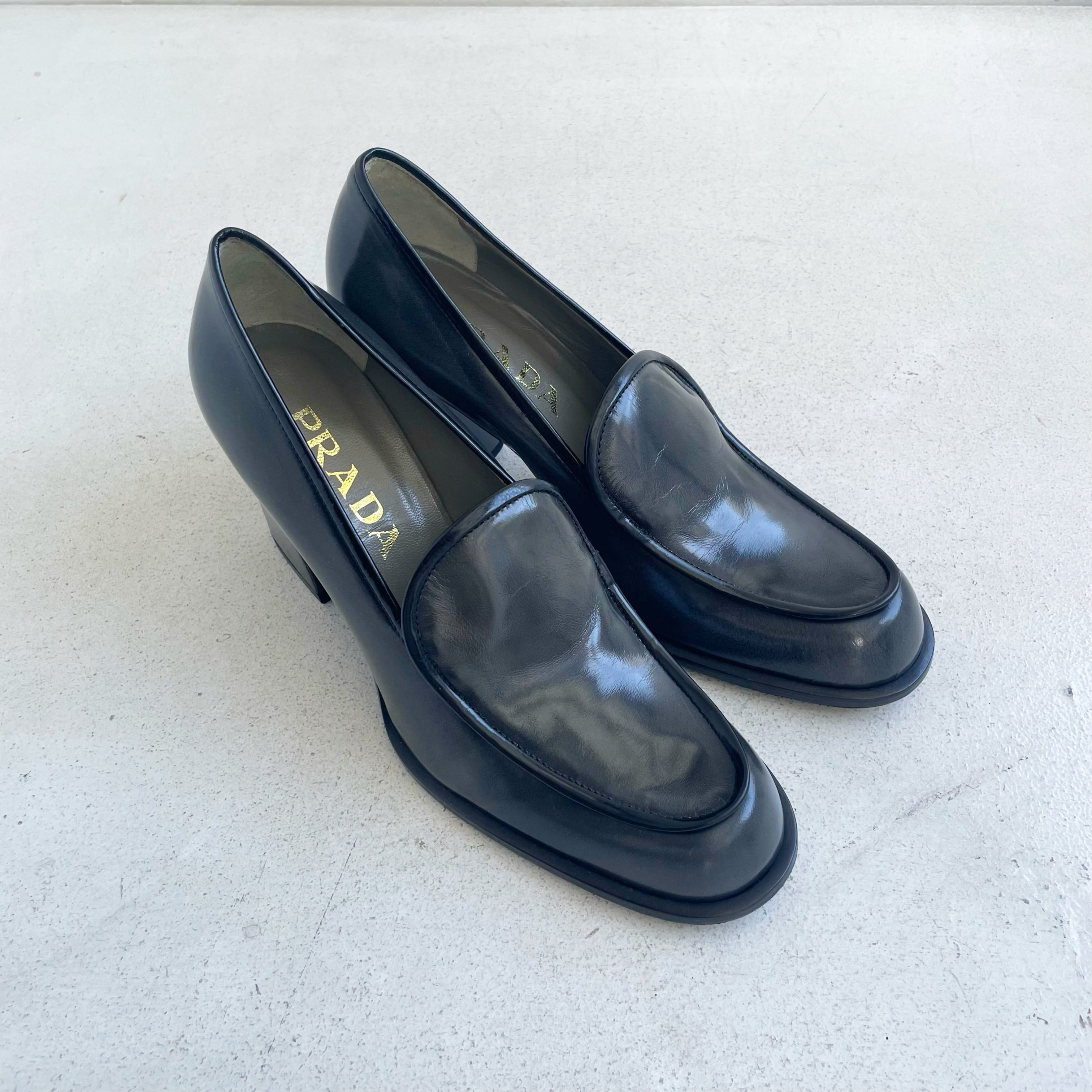 dead stock- PRADA leather shoes 【37】 | TOKYO LAMPOON dead stock- PRADA leather shoes 【37】 | TOKYO LAMPOON