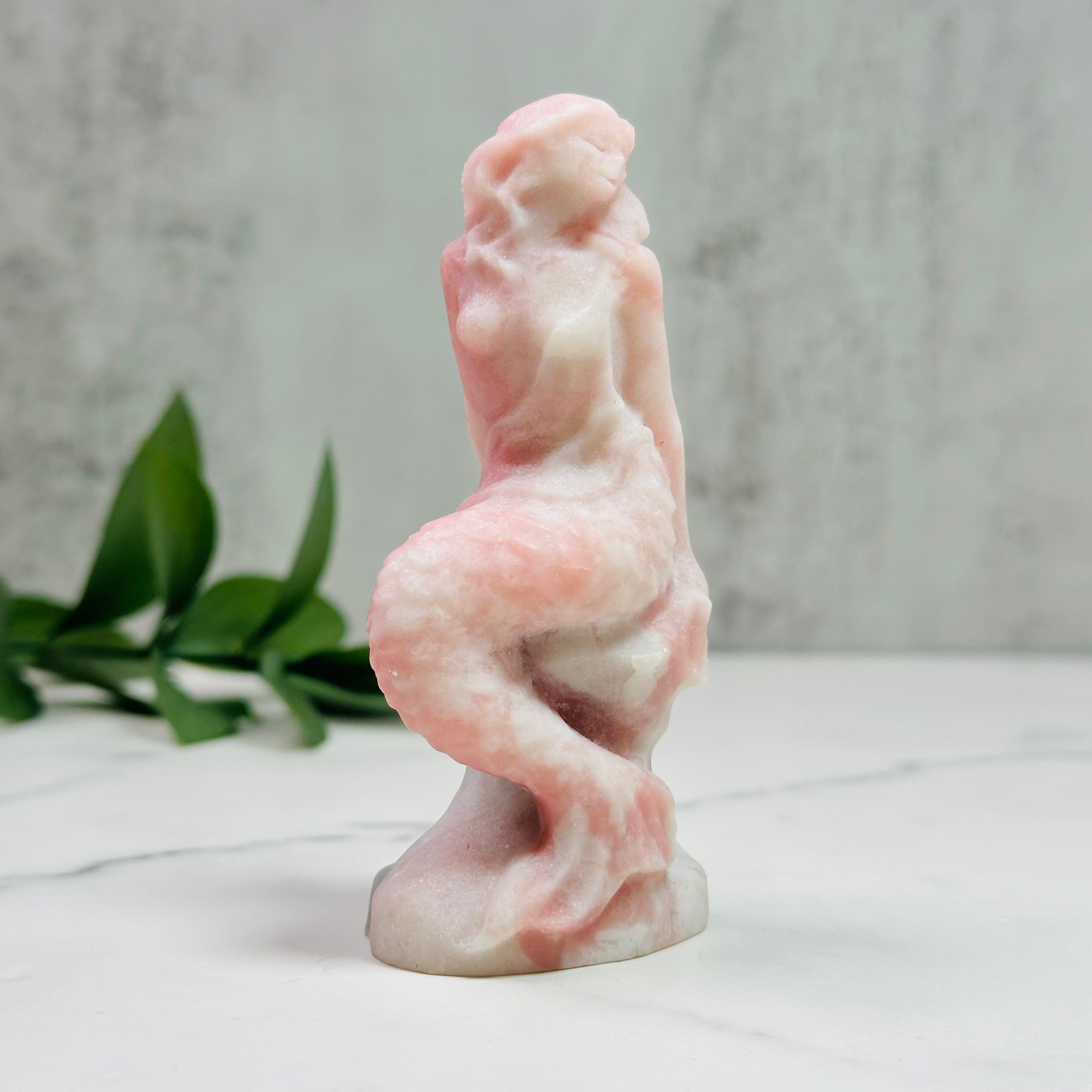 癒しの天然石インテリア｜ピンクオパールマーメイド | Mt.Sophia