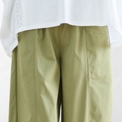 TRUBE タック入りバルーンシルエットパンツ【M~L】カーキ