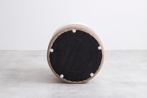 Alina ベロアバイカラースツール