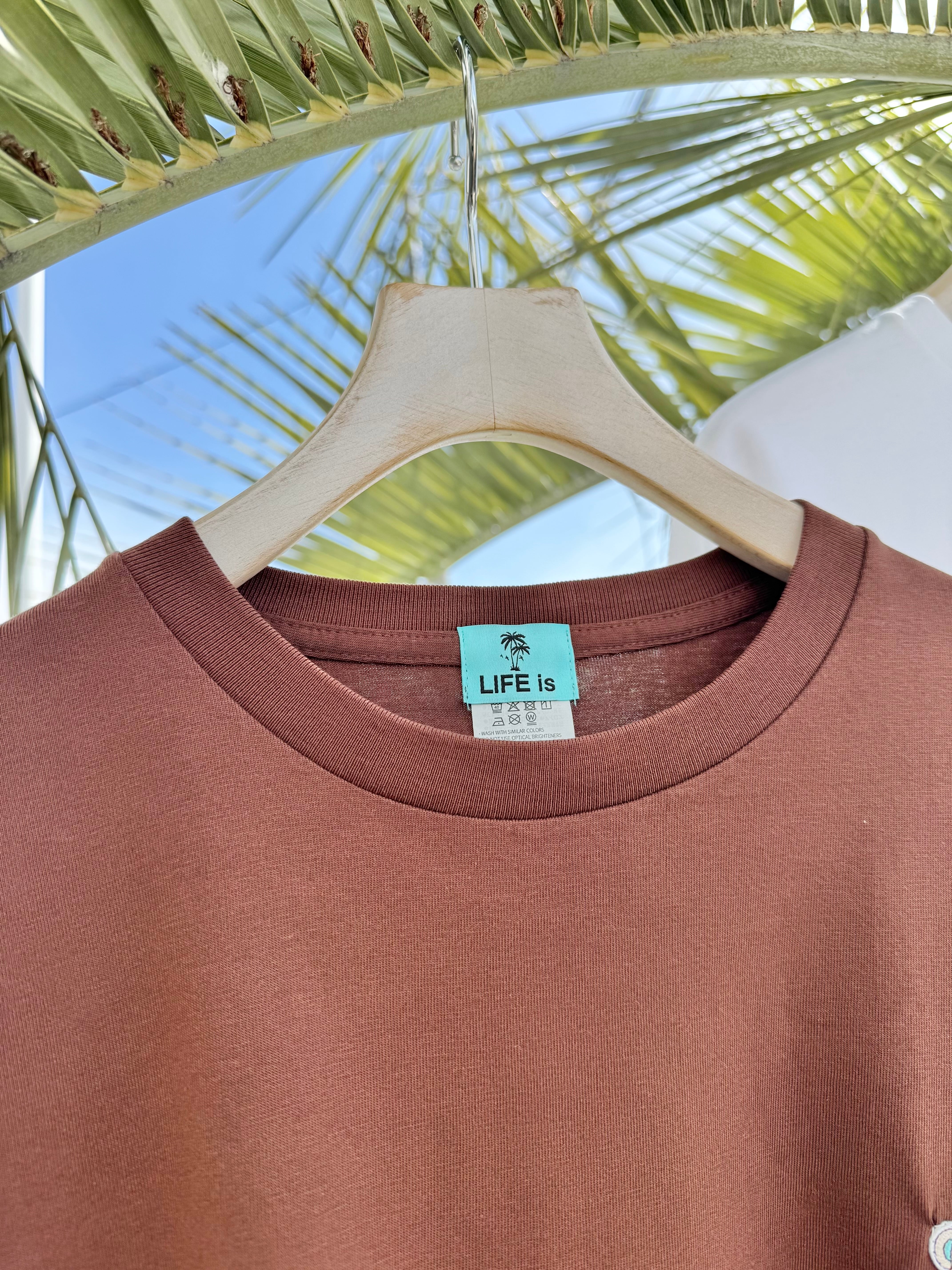 LIFE is bear × mapua 刺繍ワッペンロンT ¥5,800+tax