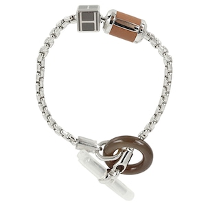 NEW HERMES エルメス メリ・メロ ブレスレット バッファローホーン ヴォースイフト ゴールド グリエタン 新品