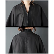 ノーカラー ジップアップ ブルゾン 60049