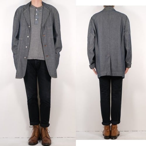 90's KATHARINE HAMNETT DENIM HBT Jacket 90's KATHARINE HAMNETT DENIM HBT Jacket