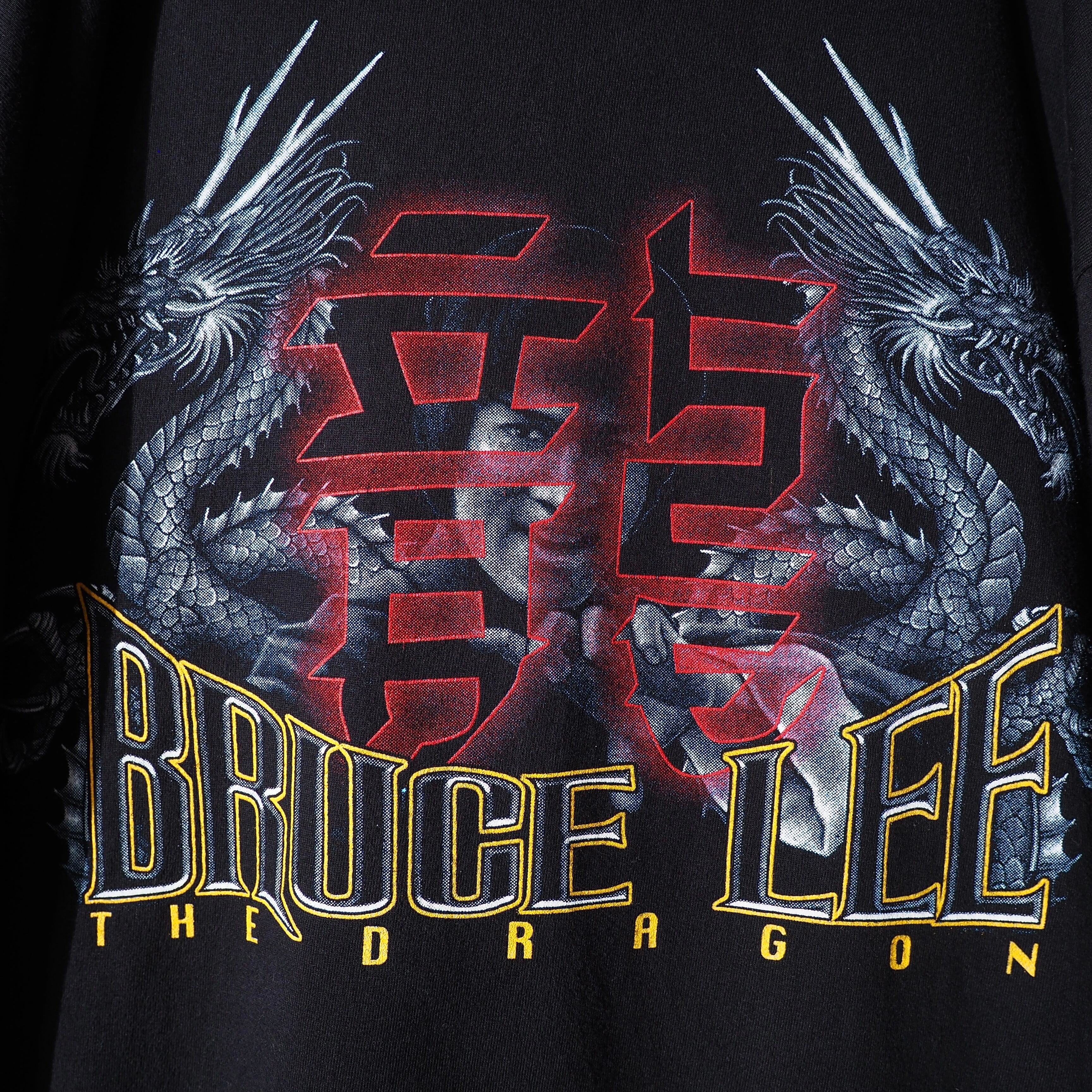 1990s ” Bruce Lee Enter the Dragon ” printed vintage long sleeve Tee