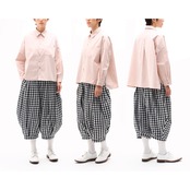 【2color】オーバーサイズコットンシャツW0078