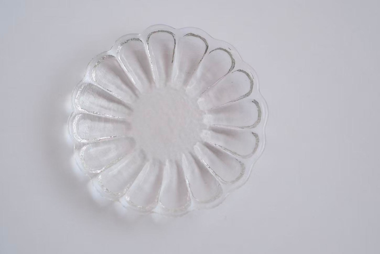 小林裕之·希  Hiroshi & Nozomi Kobayashi - 菓子皿 glass plate