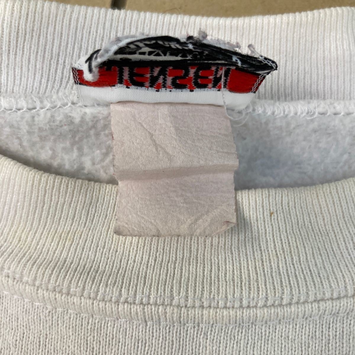 90s JENSEN プリントスウェット XLサイズ位 USA製 トレーナー レトロ