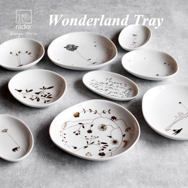 Wonderland 小物皿3個セット