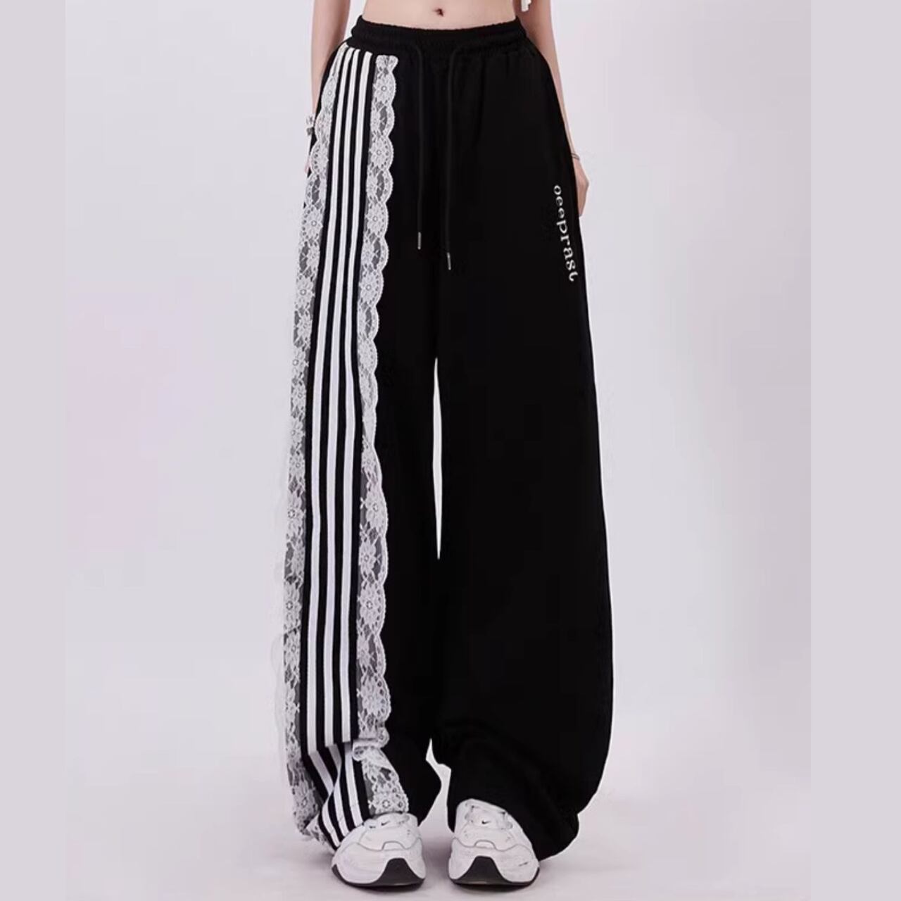 サイドレースパンツ　2color　1196