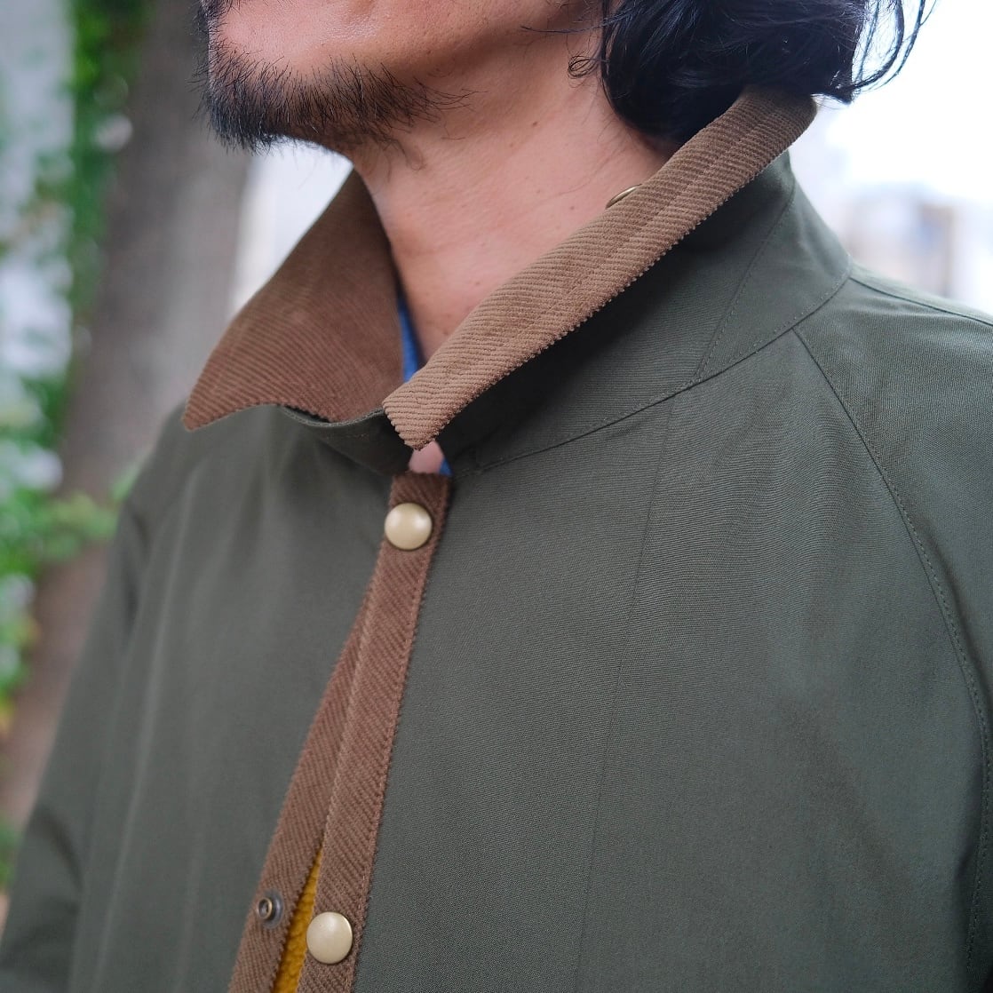 KENNETH FIELD(ケネスフィールド) /JUDAH COAT-OLIVE-(63)