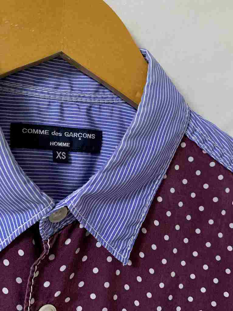 Switched Design Long Sleeve Shirt "COMME des GARÇONS HOMME"