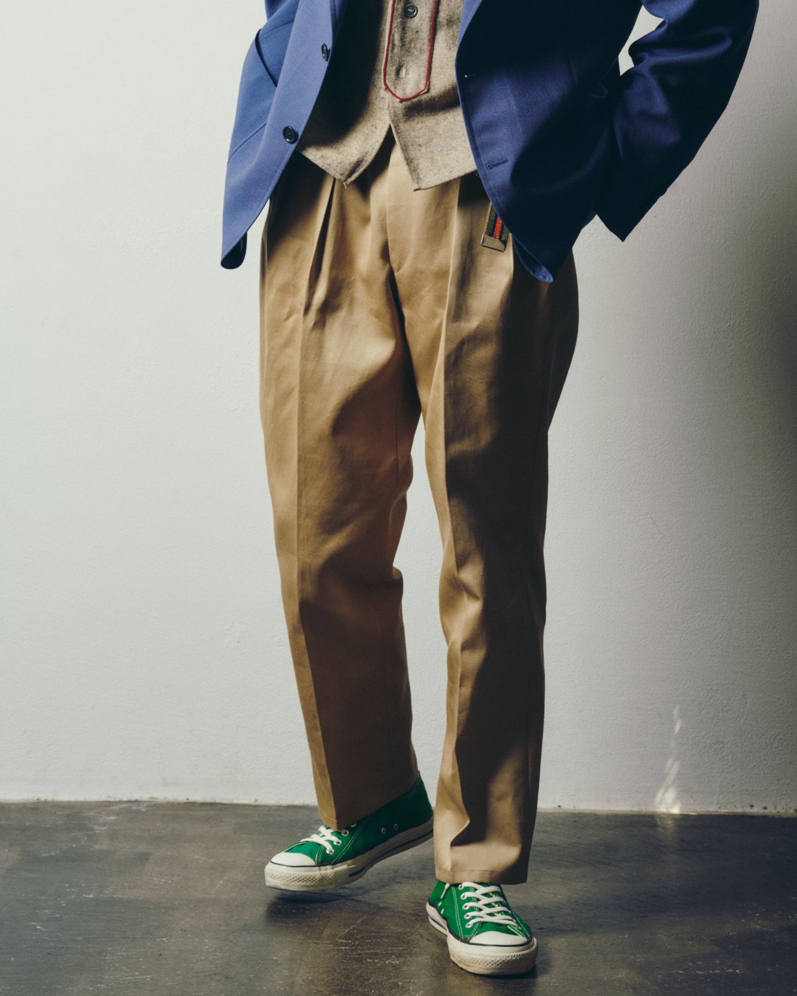 新品】MINTENS Special tailored pants vintage made in JAPAN Fabrics