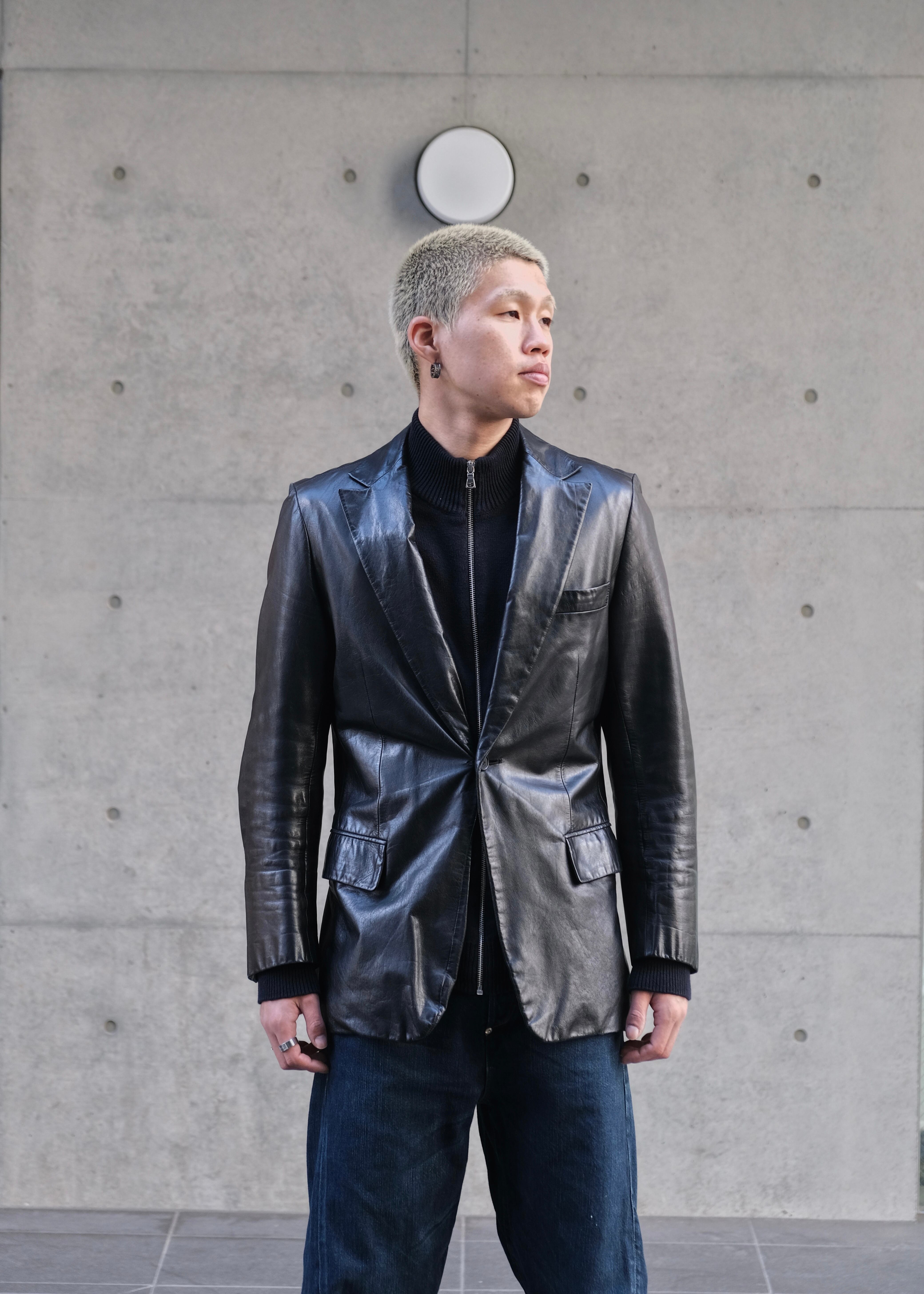SO by alexander van slobbe leather JKT