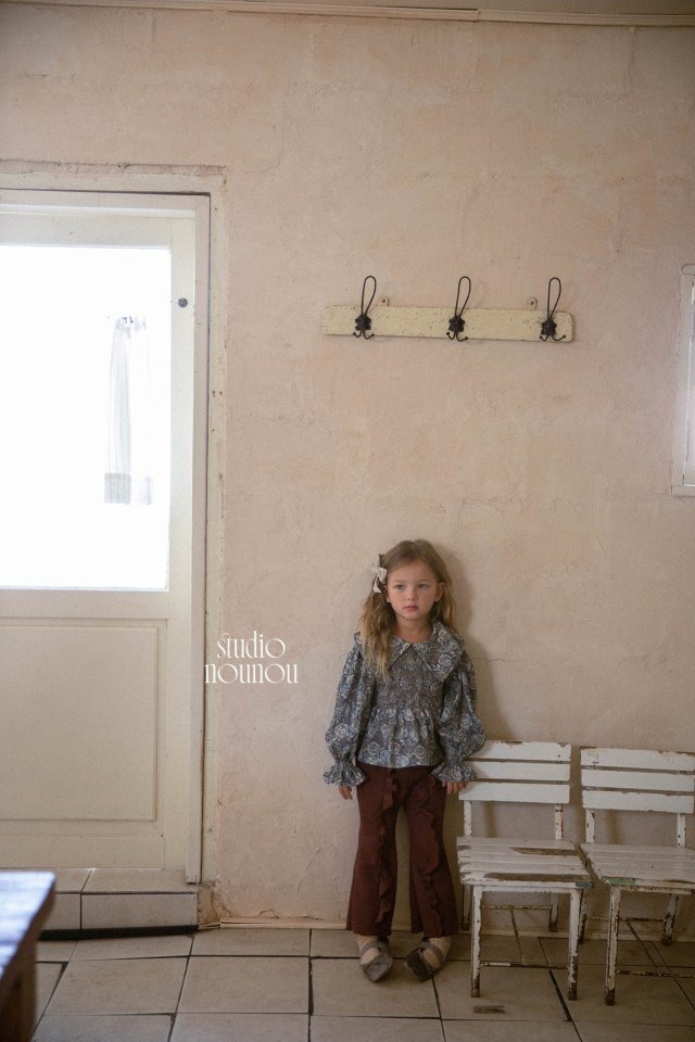 【予約商品】2025 冬 新作 STUDIO NOUNOU スタジオヌヌ 2色展開 ピピブラウス_ナソム