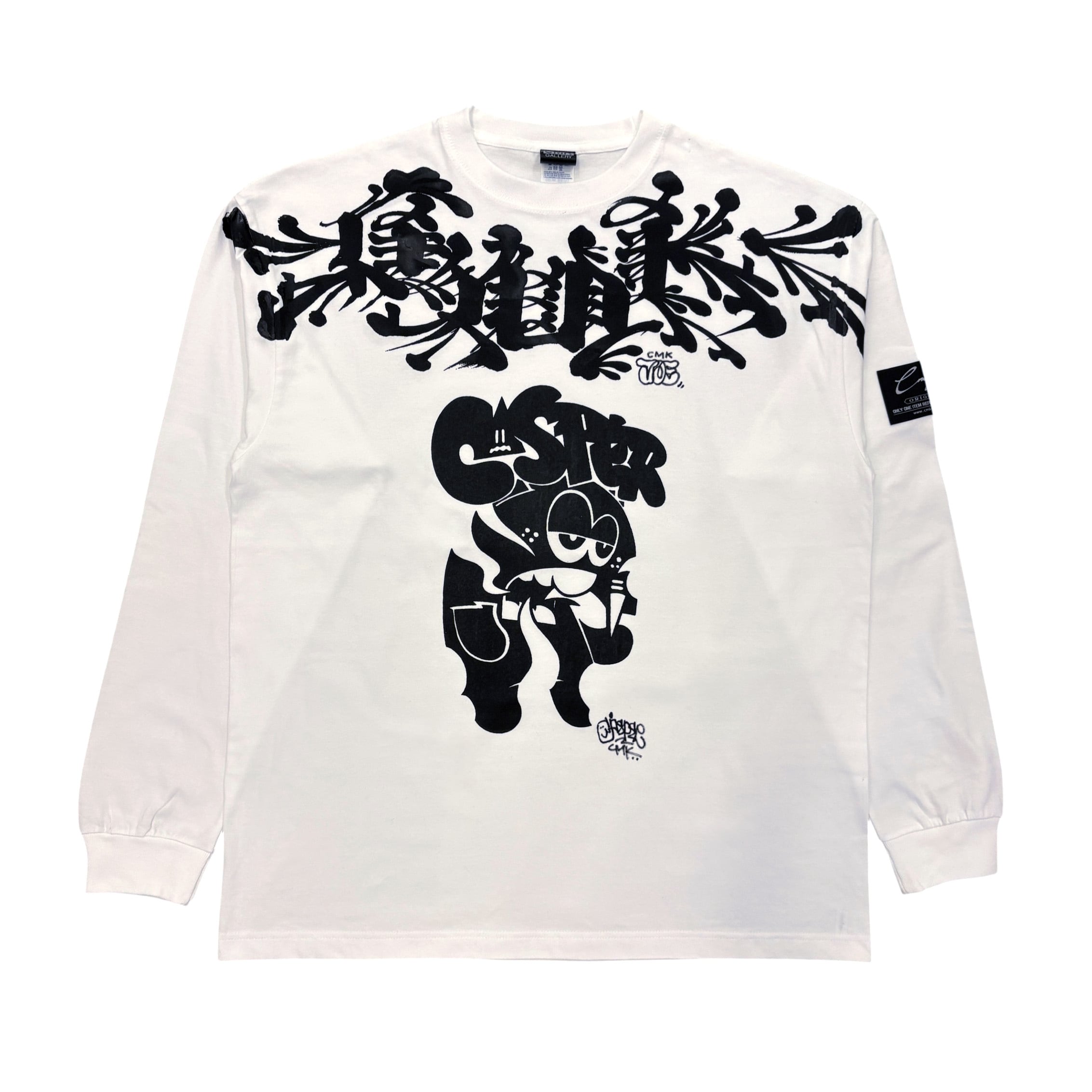 Tシャツ（長袖） cmkstore 420recordz Tシャツ 裏庭 TERRY THE AKI-06 