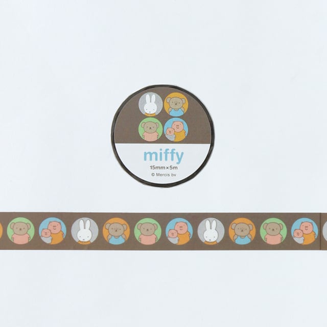 【廃番】ミッフィー×グリーンフラッシュ party 15mmマステ CA14