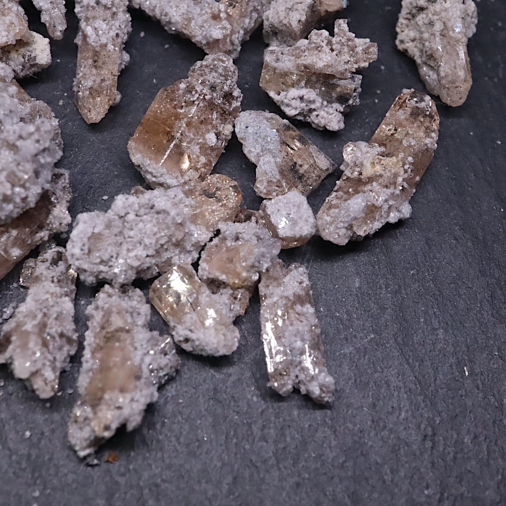 大量セット! トパーズ 計24.9g TZ433 鉱物 原石 天然石 | 鉱物