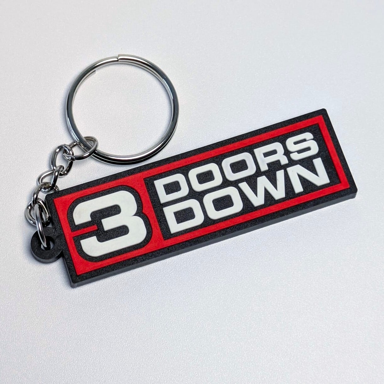 ♧ 送料無料！ ★ラバーキーホルダー★ 【 3 Doors Down ( 3ドアーズダウン )  】 〚アメリカン雑貨 アメトイ〛