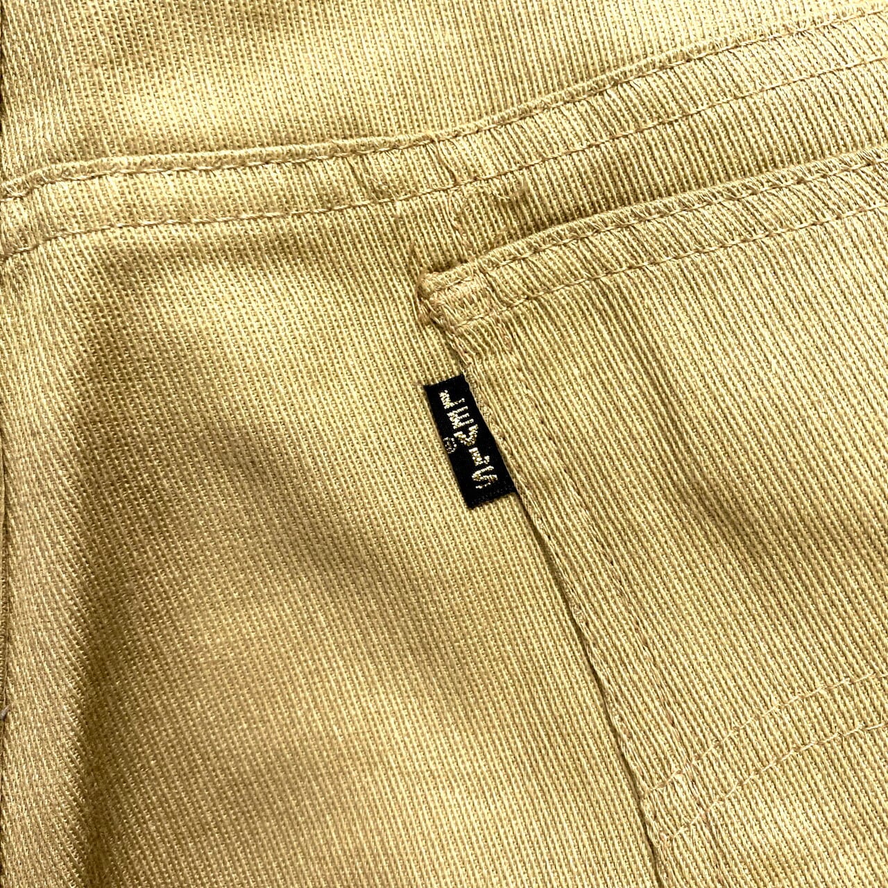 70年代 70s BIG E Levi's リーバイス STA-PREST スタプレ フレアパンツ メンズW38 ヴィンテージ ビンテージ 黄土色  古着【ロングパンツ】【AL20】 | cave 古着屋【公式】古着通販サイト