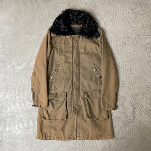 ripvanwinkle / Highneck fur coat