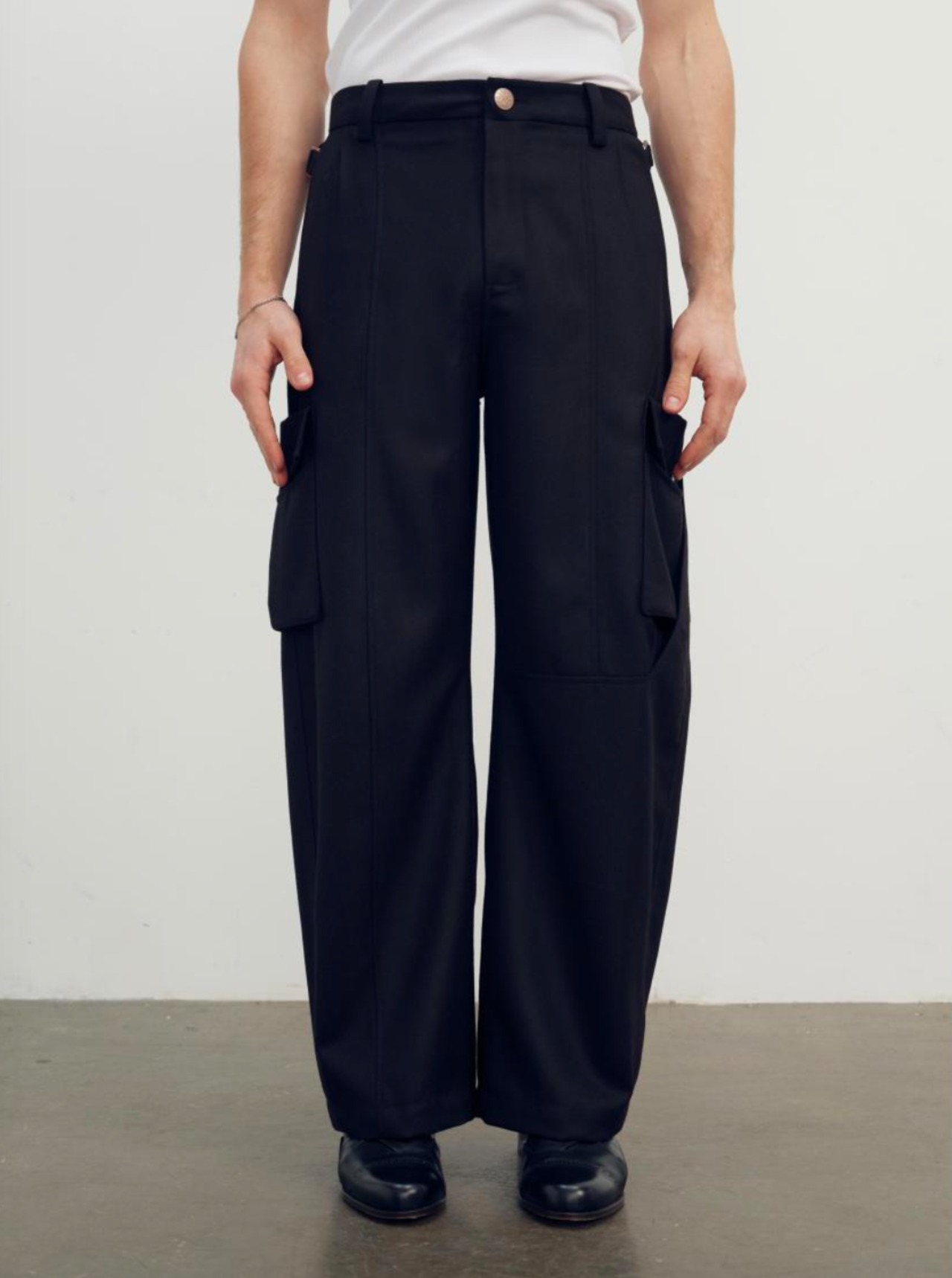 【26AW | MEN】 NULLUS ヌルス / カーゴパンツ / LOW POLY SHIFT CARGO / NUAW26TRO005 - 1