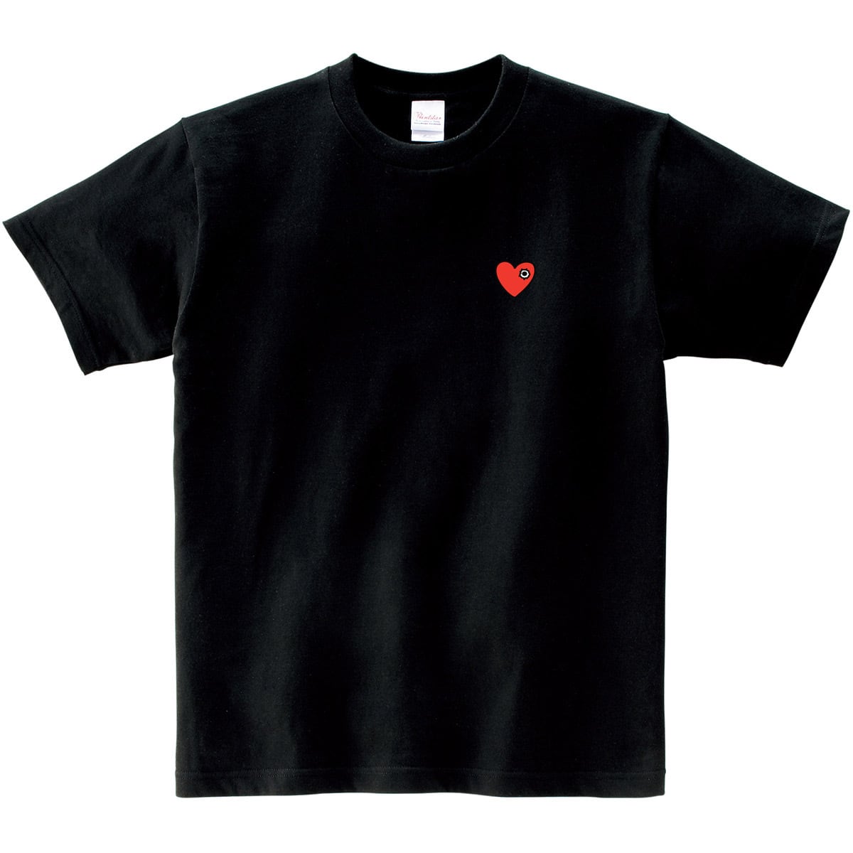 選べるデザイン 全6種類 ハート ワンポイント Tシャツ ms103 カップル ラブラブ キューピット