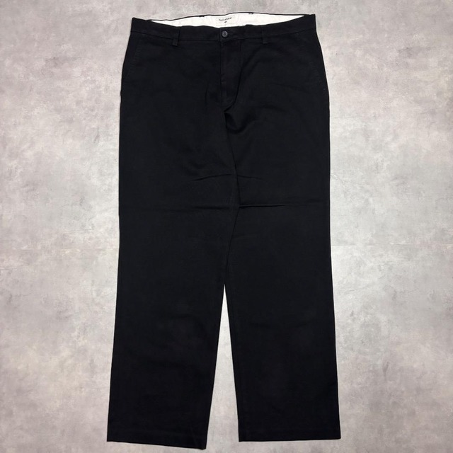ドッカーズ リーバイス W36 チノパン スラックスボトム 古着 黒 16898