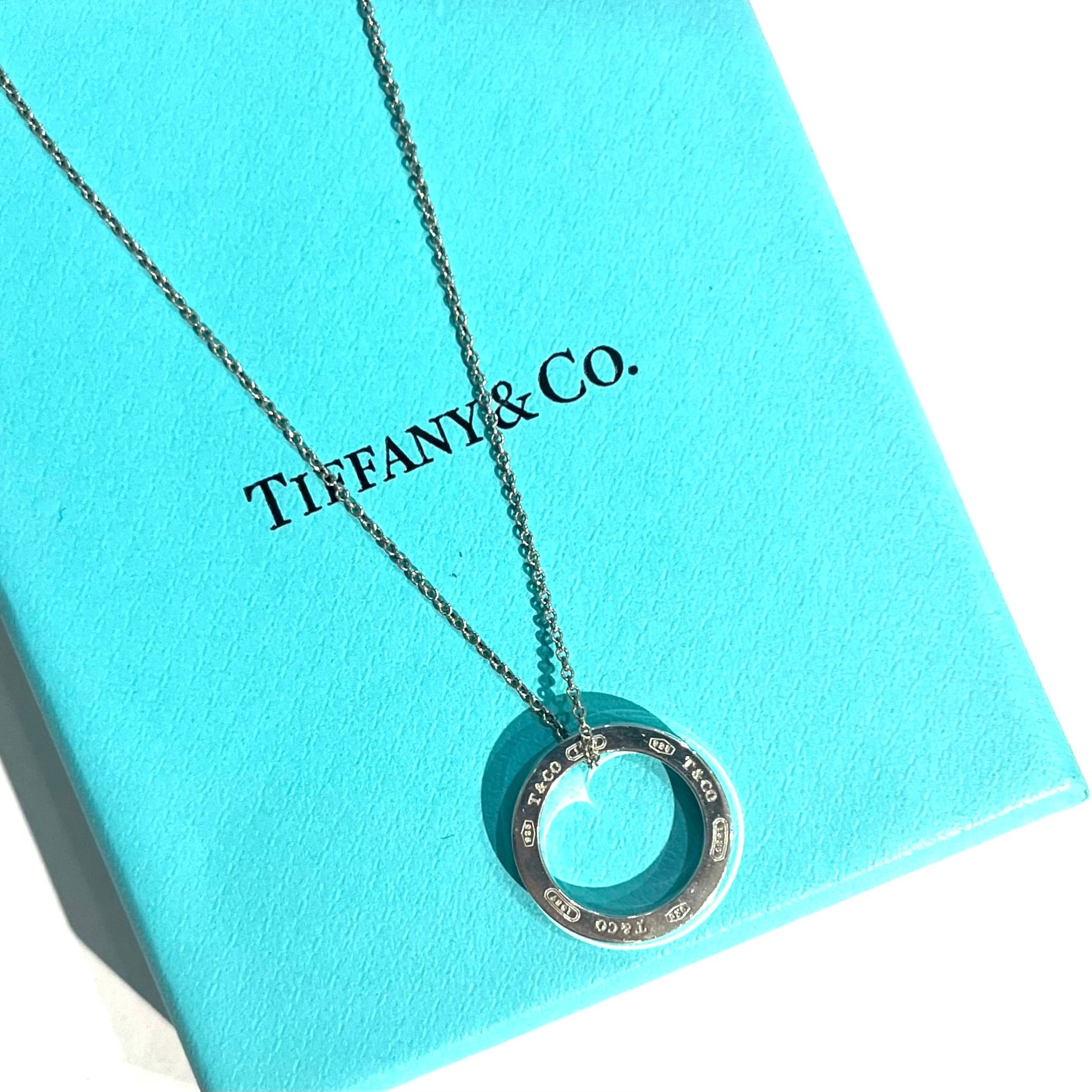Tiffany&Co.ネックレス TIFFANY&CO.】1932 TIFFANY &CO サークルリングネックレスシルバー925