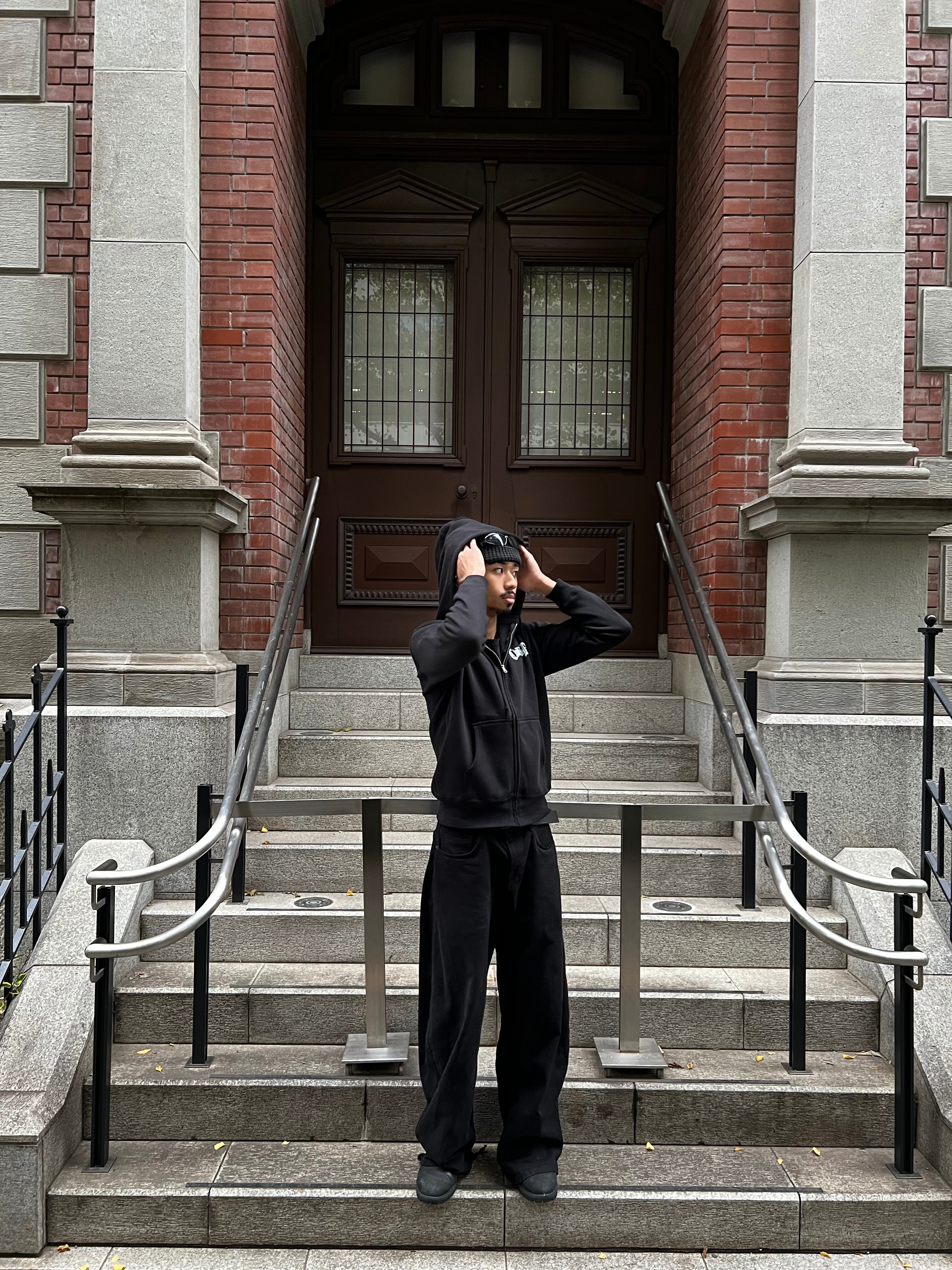 ORIGINAL ZIP HOODIE /BLACK | chillz clothing ORIGINAL ZIP HOODIE /BLACK | chillz clothing