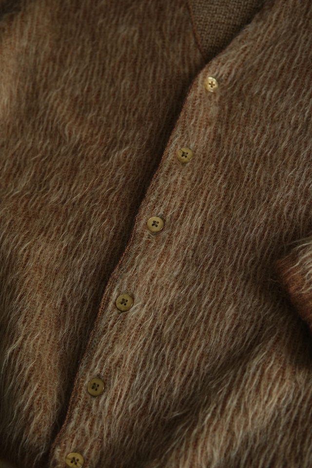 Utah/50's-60's Mohair65% Wool35% cardigan