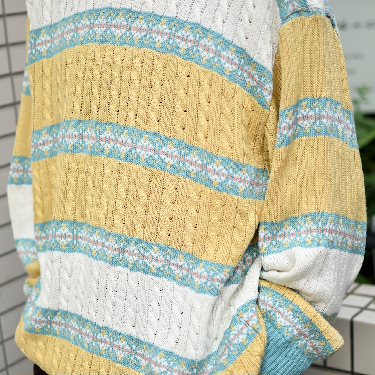 design acrylic knit