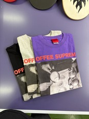 HOT CAPPUCCINOS since 1993 CSチームロングスリーブ＜ミックスグレー＞